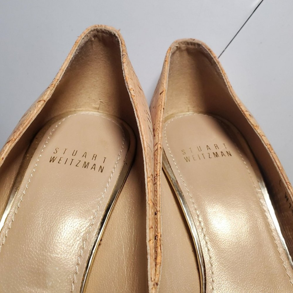 Stuart Weitzman Cork Heels Size 9m - image 2
